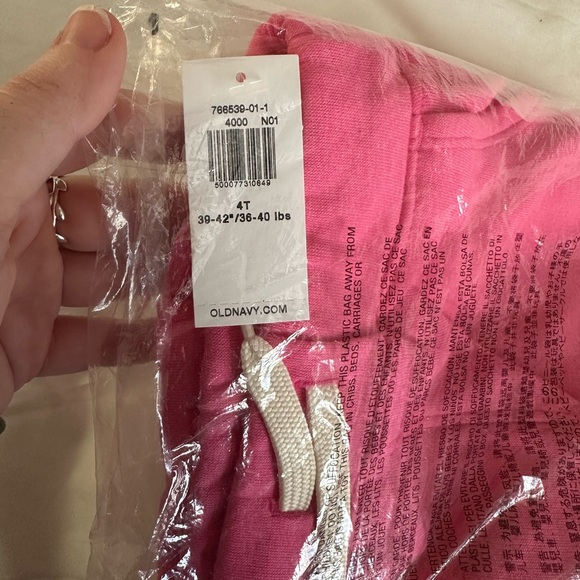 Old Navy Pink Hoodie - Picture 2 of 3